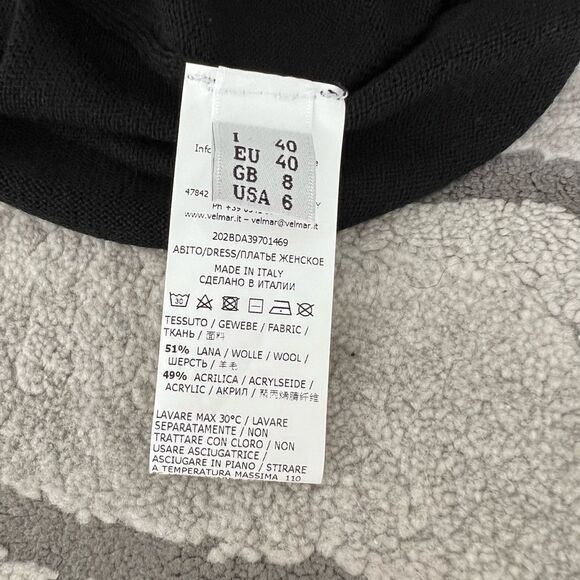 Custo Barcelona Wool Long Sleeve Mini Dress - Picture 13 of 14